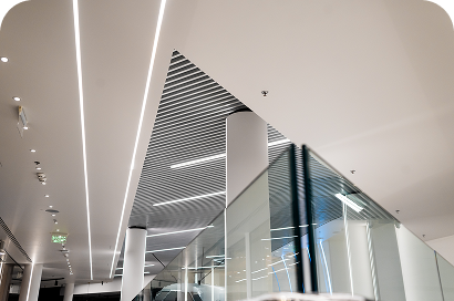 Interior de edificio comercial