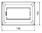 Accesorio Unicanal Mod. Porta Face Plates S/sep. Hellermann - Mafp