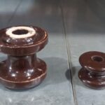 Aislador Roldana 50 X 50mm Marron Mn 16 Calu - 312