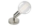 Aplique 1 Luz Techo Pared E27 Nq Mate Pop  180 Iluminacion 5031/nm