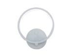Aplique 12w Led Blanco 4000k Trufa  180 Iluminacion - 18003/bl