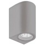 Aplique 2 Luces Bidireccional Ext Gu10 Pl Akim  Candil - B4221/pt