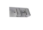 Aplique 2 Luces Gu10 Base 24x12cm Pl Elviza Markas Iluminacion - 1748/a2p