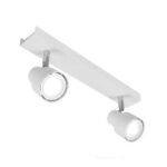 Aplique 2 Luces Gu10 Led 5w Bl Boa Ronda Iluminacion - 5252bl