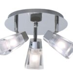 Aplique 3 Luces Virgo Tulipa Cristal G9 Kinglight - 7503