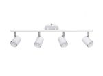 Aplique 4 Luces Gu10 Barral 65cm Blanco Elviza Markas Iluminacion - 1748/b4b