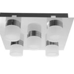 Aplique 5 Luces 16,8w 220v 3000k Cromo Megan  Candil- Atl5124