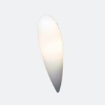 Aplique Acero Cristal Opal 1x60w Nq Ticar - 11000nm