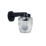 Aplique Cono Ext. Con Pantalla Policarbonato Raye Diam. 20cm E27 Dabor - Cono Raye