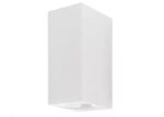 Aplique De Pared Bidireccional P/gu10 2 X 7w Recto Bl Bael - Cubo Bi Bl - Imagen 3