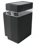 Aplique Exterior 1 X 35w Gu10 Negro 160 X 105mm Exo I Leuk Iluminacion - 4173