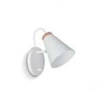 Aplique Led E27 Bl Nordik - Luz Del Siglo - Ap8151-01