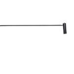 Aplique Led Pared 1 Luz Gu10 Movil Largo The Spot Cab Long 180 Iluminacion - 15080