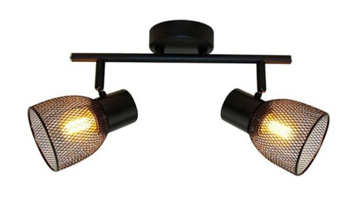Aplique Led Reg 2 Luces Enrejado E27 Gilberto Ii 180 Iluminacion - 5016/02 - Imagen 3