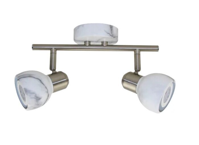 Aplique Led Reg 2 Luces Gu10 Carrara Ii 180 Iluminacion - 5014/02 - Imagen 2