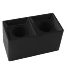 Aplique Negro 100x186 Axe2 Negro Leuk Iluminacion - 6324