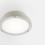 Aplique Plafon Incandescente 310mm Niquel Mate Soler Lucente - 52.10.1301.31