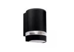 Aplique Unifocal Eco Simple C/zocalo Gu10 Negro Artelum - 40036ng