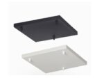 Base 300x300x15 X 4 Luces Cuadrada Platil/brillo Vignolo - Bb-l4-pb