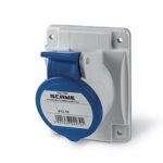 Base Inclinada Ip44 3p+t 16a 220v 9h Serie Optima Scame - 413-1664