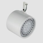 Cabezal Tuba 111 Led Corto 1x50w Gu10 Bl Text Punto Iluminacion - Ca Tu 111 Guc Bt
