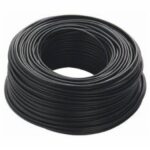 Cable Unipolar 0,75mm Negro X 100mts Iram Rollo - R 0,75 N