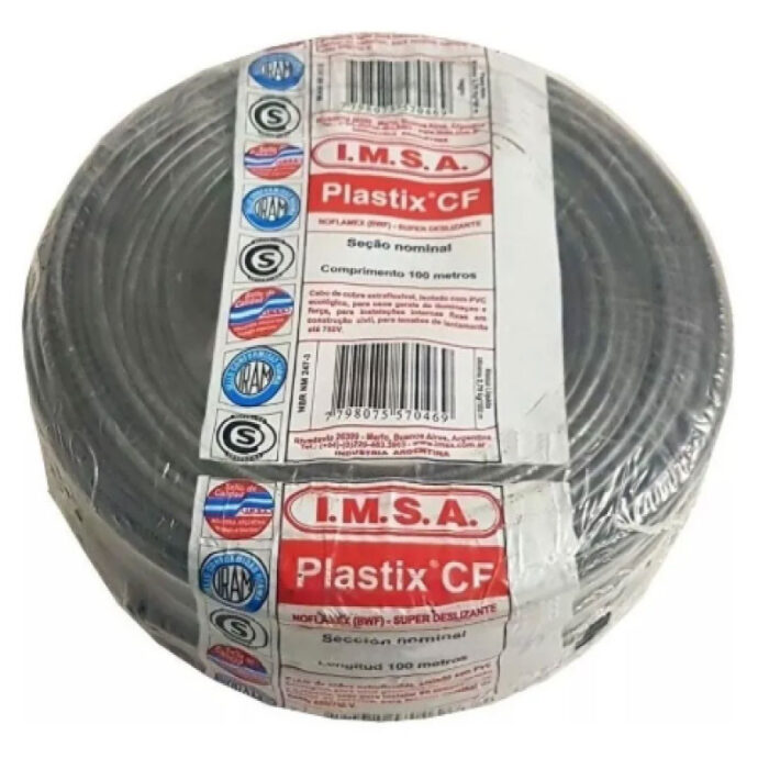 Cable Unipolar 2,5mm Negro X 100mts Iram Imsa - 16 - Imagen 2
