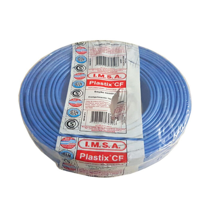 Cable Unipolar 6mm Celeste X 100mts Iram Imsa - 26 - Imagen 2