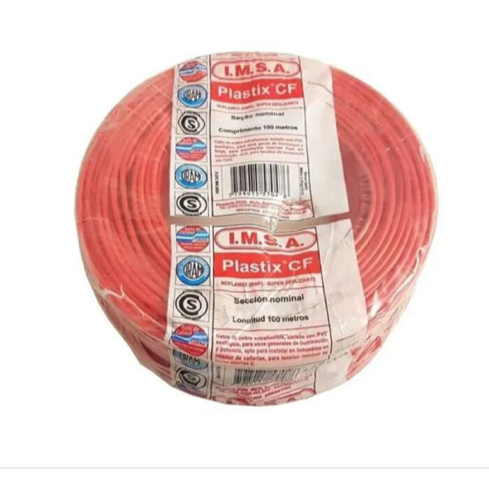 Cable Unipolar 6mm Rojo X 100mts Iram Imsa - 29 - Imagen 2