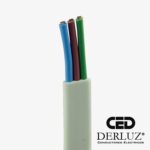 Cable Vaina Chata Cobre 3 X 2.5 Derluz - 327