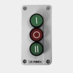 Caja Pulsador Plastica 3 Puls. Verdes Y Rojo Sassin - Sa-b339