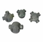 Caja Redonda C/tapa Roscada 4 Vias De  3/4 Npt Delga - Exguax 27