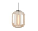 Colgante 1 Luz E27 Ambar Kalmar 180 Iluminacion - 15050 Ambar