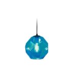 Colgante 1 Luz E27 Cristal Turquesa Birk 180 Iluminacion - 15036/tur - Imagen 3