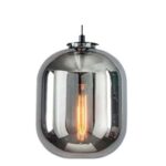 Colgante 1 Luz E27 Humo Kalmar M ø25 180 Iluminacion -15050/25/humo