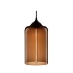 Colgante 1 Luz E27 Led D170 H300 Marron Hold 180 Iluminacion - 15045/ma