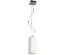 Colgante 1 Luz Rectangular Niquel 60w Ticar - 4001 - Imagen 2
