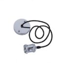 Colgante 1 Luz Vintage Con Base Cromo Vinyl  180 Iluminacion - 19070/cr - Imagen 2