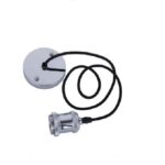 Colgante 1 Luz Vintage Con Base Cromo Vinyl  180 Iluminacion - 19070/cr