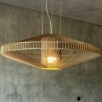 Colgante 1l 25x60cm Cuerda Natural Limbo Urbano Iluminacion - 1000 Nat