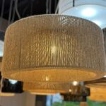 Colgante 1l E27 Cuerda Natural 40x20 Urbano Iluminacion - 2107/40