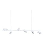 Colgante 6 Luces Orientables E27 Funes  180 Iluminacion - 19002 Bl