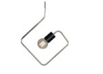 Colgante Barral Rombo Negro 1l E27 San Justo - Wa6672 Ng - Imagen 2