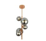Colgante Berco 5 Luces Led G9 Cobre 180 Iluminacion - 19121 - Imagen 2
