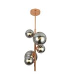 Colgante Berco 5 Luces Led G9 Cobre 180 Iluminacion - 19121