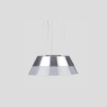 Colgante Bie 1 Ni/ Mate Tulipa Transp G9 Led Punto Iluminacion - Co Bi1 Nmt G9 Led