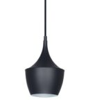 Colgante E27 Negro Mate 220 X 160mm Lampa Negro (d) Leuk Iluminacion - 3762