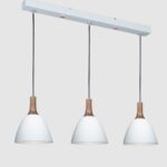 Colgante Irlanda 3 Luces E27 Platil C/haya C/k5 80 Cm Vignolo - Li-0253ph