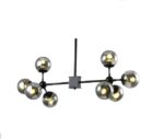Colgante Mecano 8 X E27 Negro Humo  180 Iluminacion - 19094/hu - Imagen 3