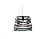 Colgante Metalico 1l E27 Twist Negro  180 Iluminacion - 19008 Ng - Imagen 2